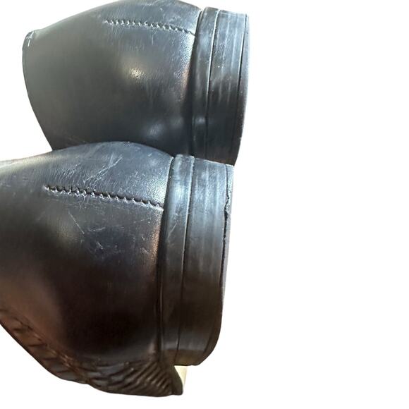 Trotters Black Woven Leather Loafer Flats - Size 8.5 - Picture 8 of 13